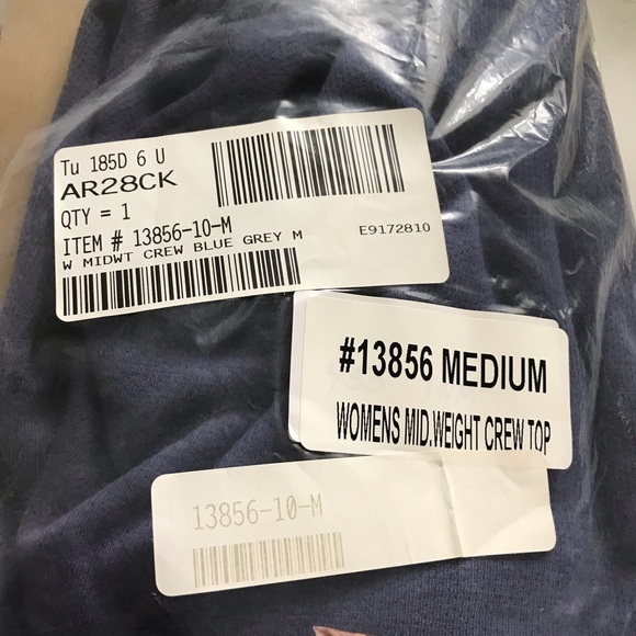 Kenyon Blue Thermal Runners/Hikers Shirt Size M - Picture 2 of 8